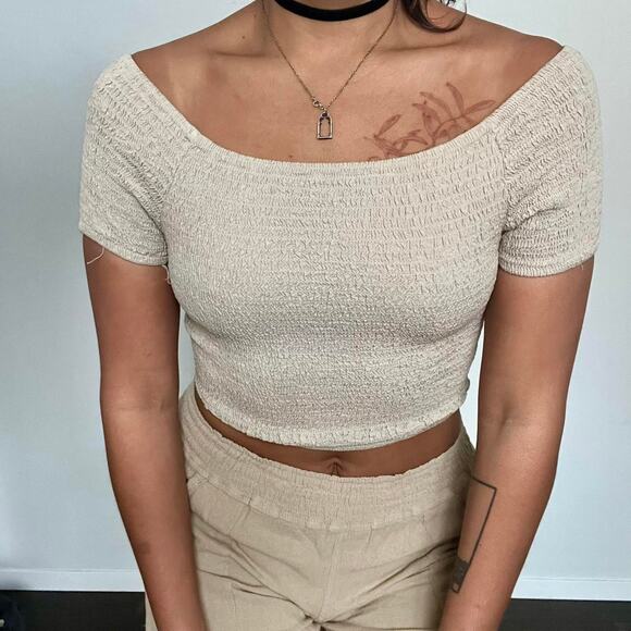 Bohemian ruched top - Picture 3 of 3